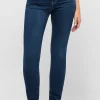 Jeans Skinny aus Sweat Denim