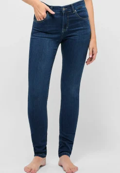 Jeans Skinny aus Sweat Denim