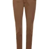 Jeans Skinny Button mit Coloured Denim