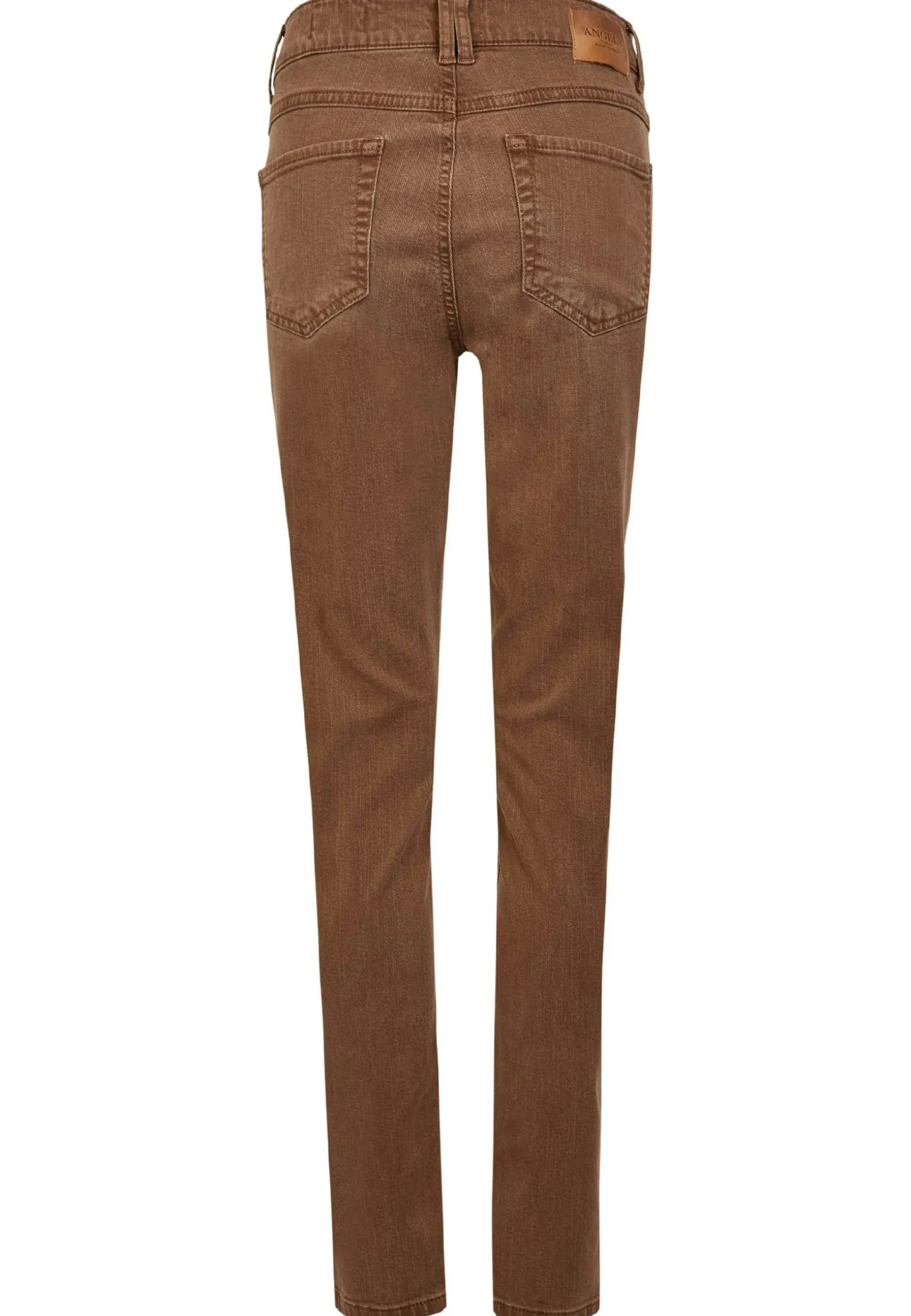 Jeans Skinny Button mit Coloured Denim