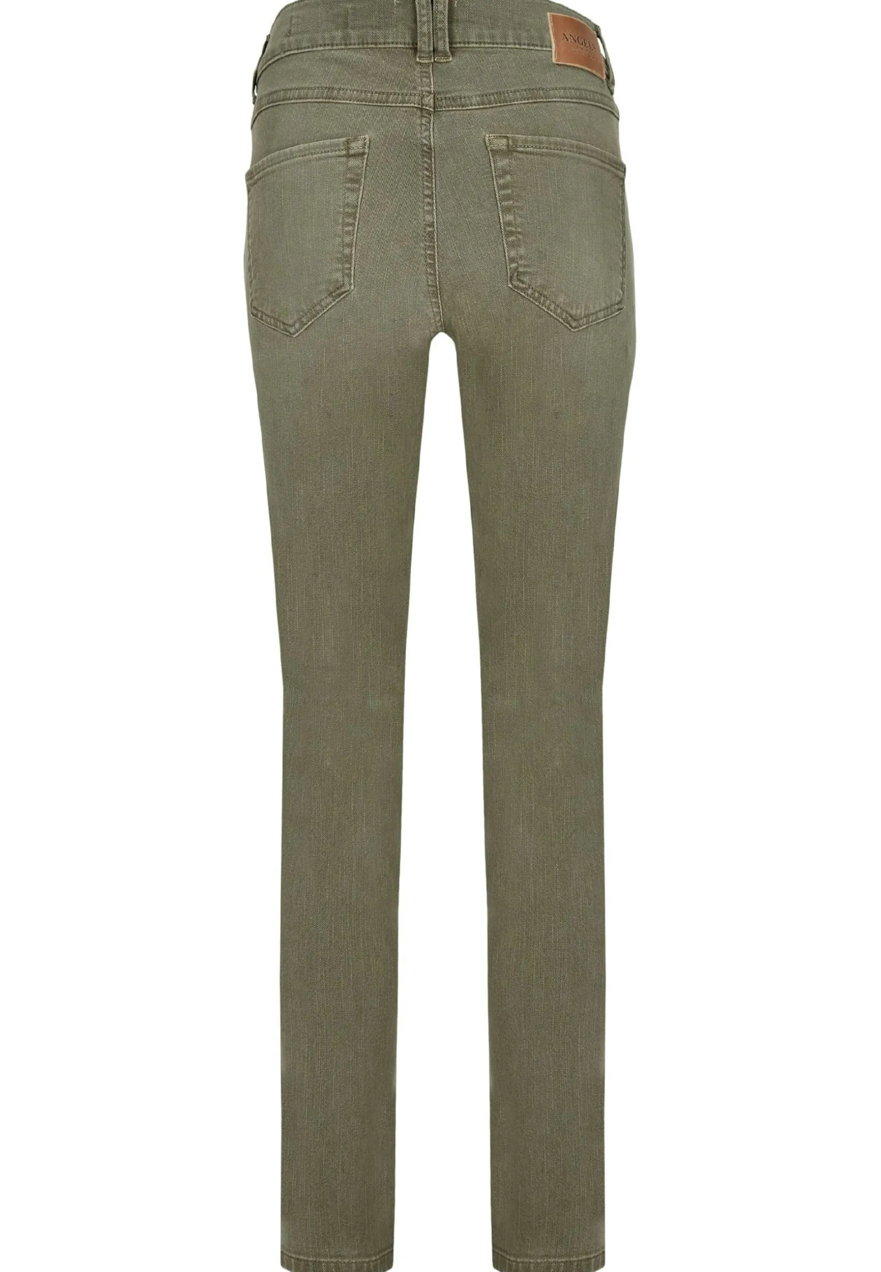 Jeans Skinny Button mit Coloured Denim