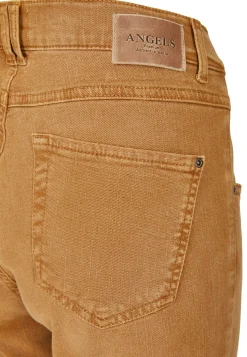 Jeans Skinny Button mit Coloured Denim