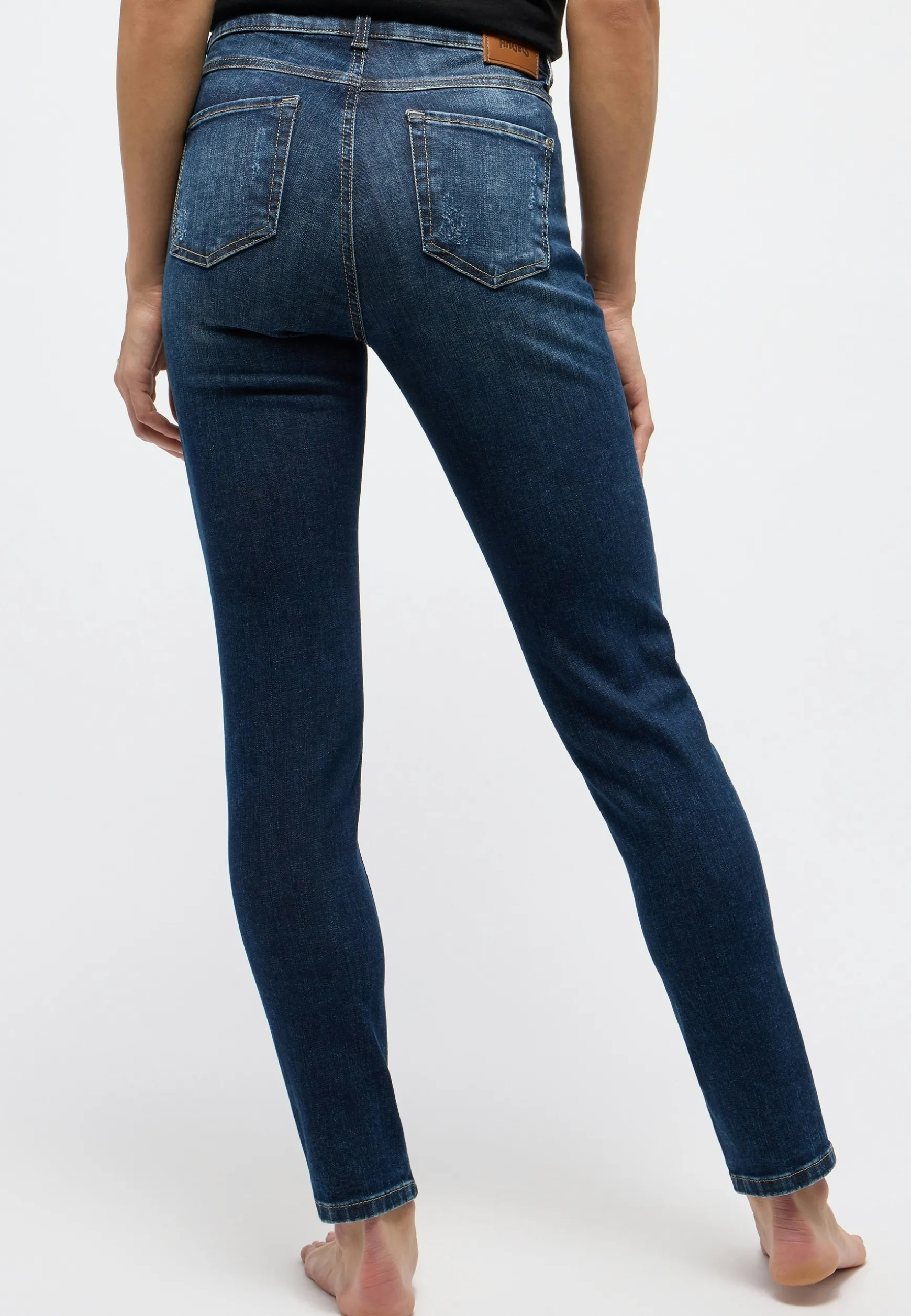Jeans Skinny Destroy Glam mit Ziersteinen