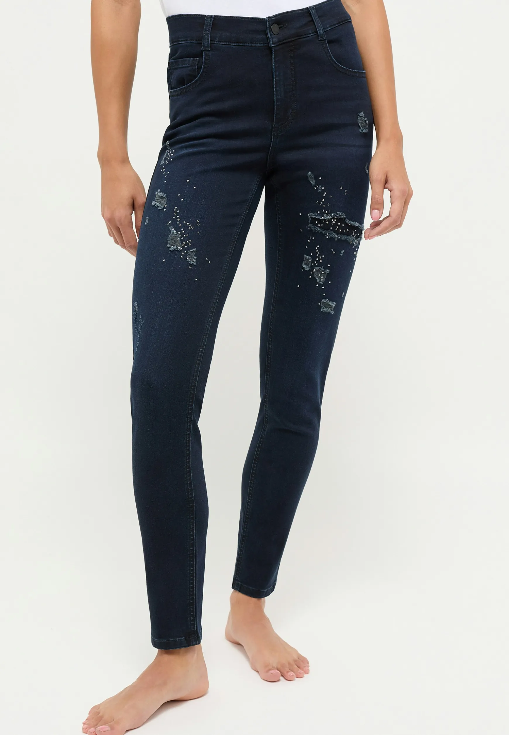 Jeans Skinny Destroyed