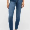Jeans Skinny mit authentischem Denim