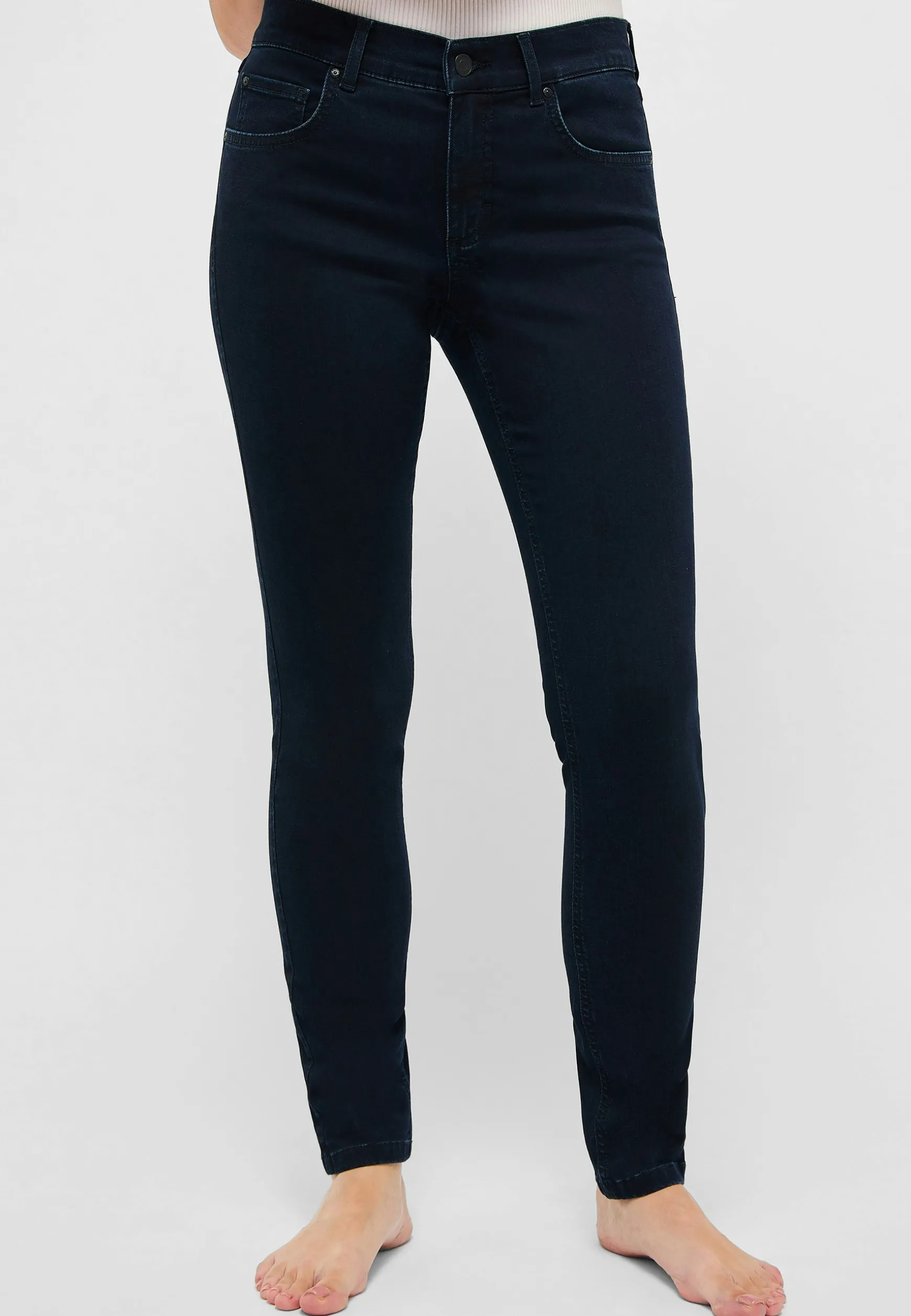 Jeans Skinny mit authentischem Denim