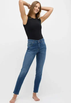 Jeans Skinny mit authentischem Denim
