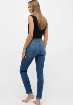 Jeans Skinny mit authentischem Denim