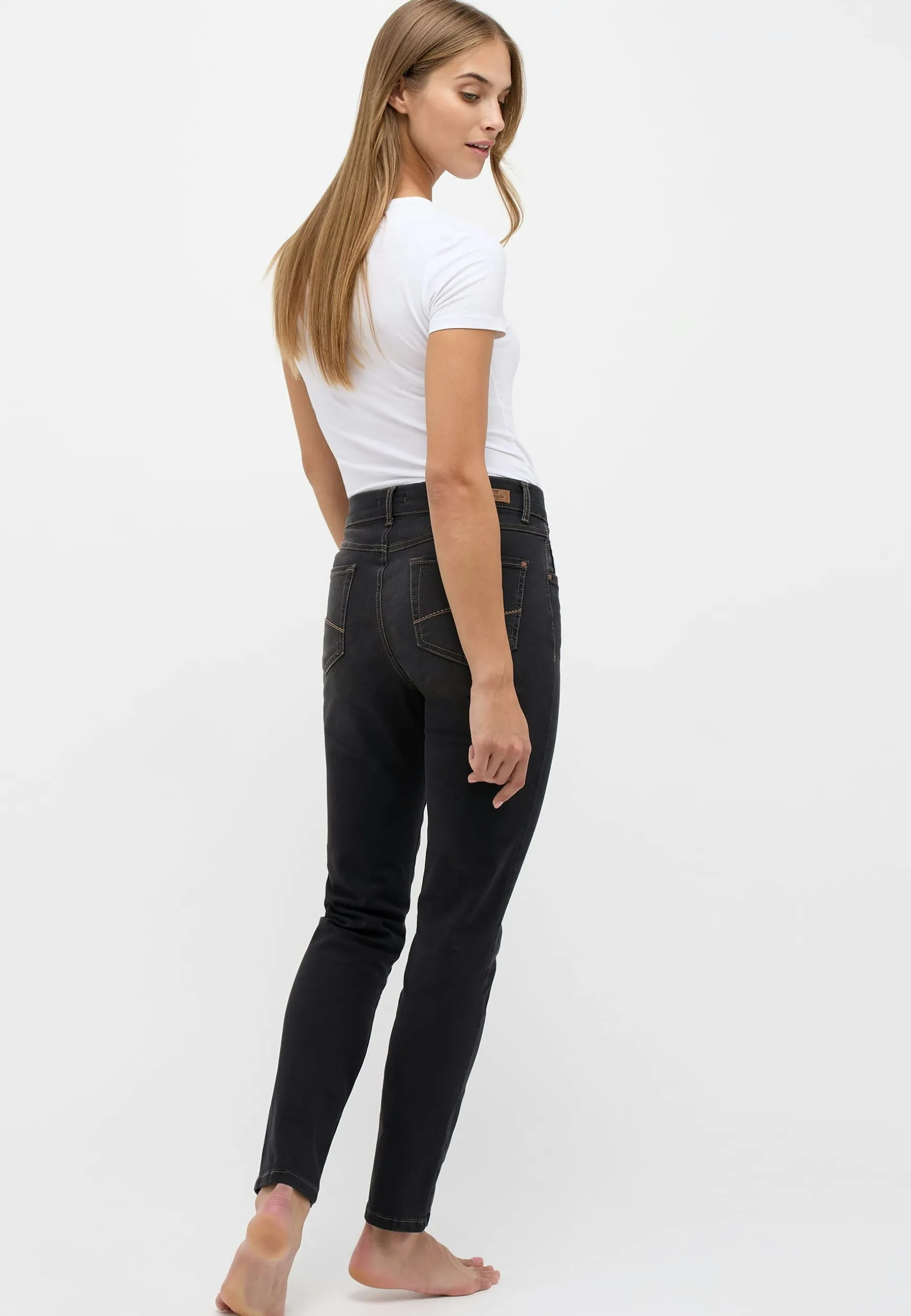 Jeans Skinny mit authentischem Denim