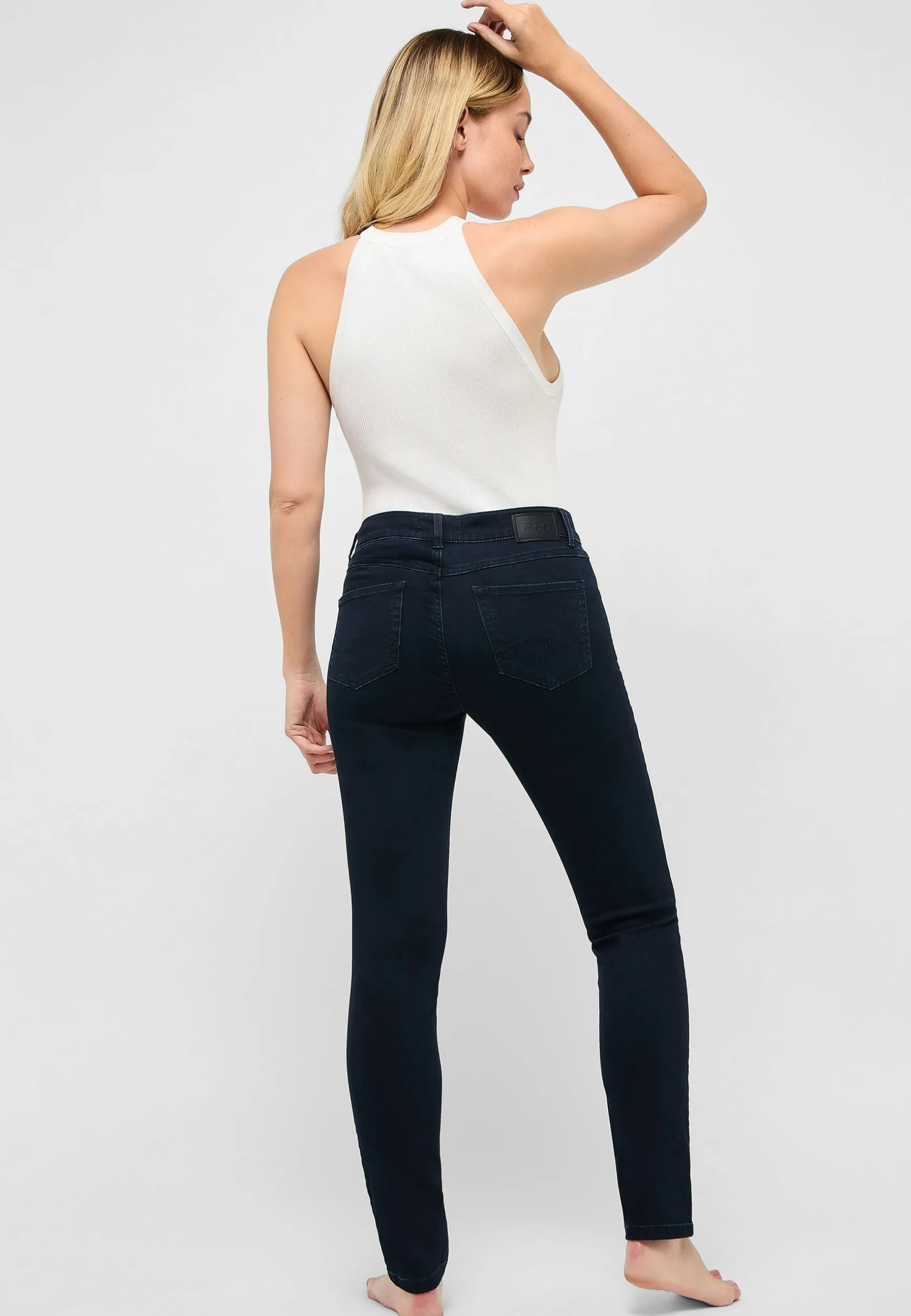 Jeans Skinny mit authentischem Denim