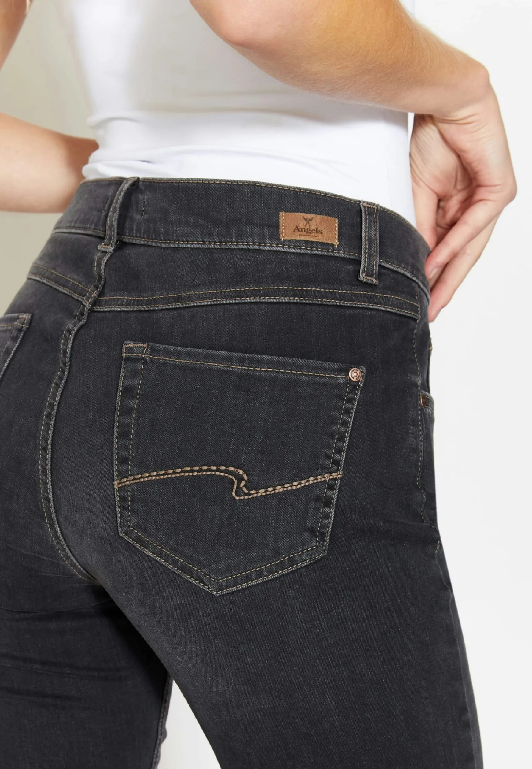 Jeans Skinny mit authentischem Denim