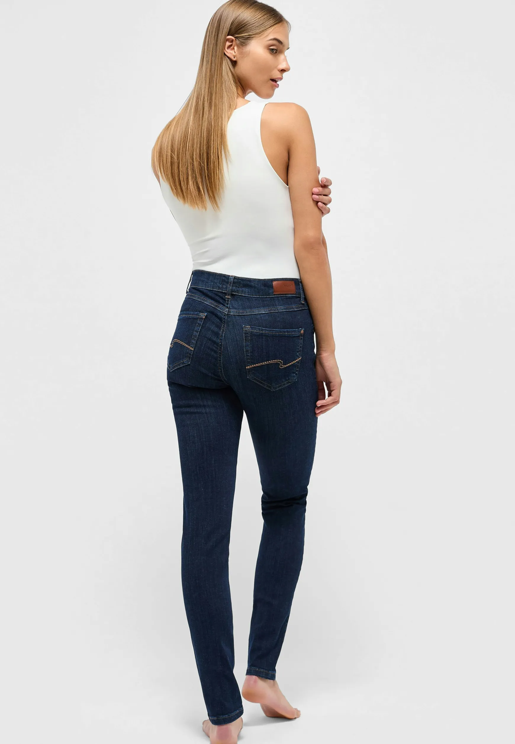 Jeans Skinny mit Power Stretch Denim