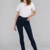 Jeans Skinny mit sportivem Denim