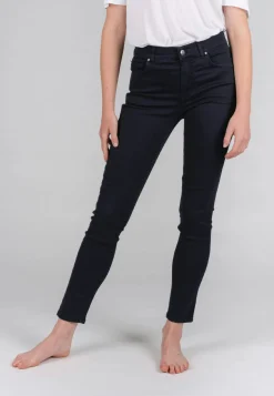 Jeans Skinny mit unifarbenem Design