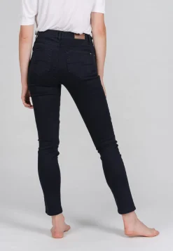 Jeans Skinny mit unifarbenem Design