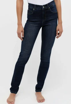Jeans Skinny mit Used-Waschung
