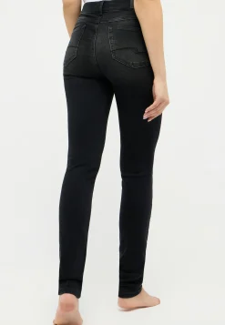 Jeans Skinny mit Used-Waschung