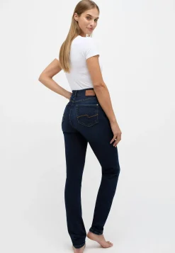 Jeans Skinny mit Used-Waschung