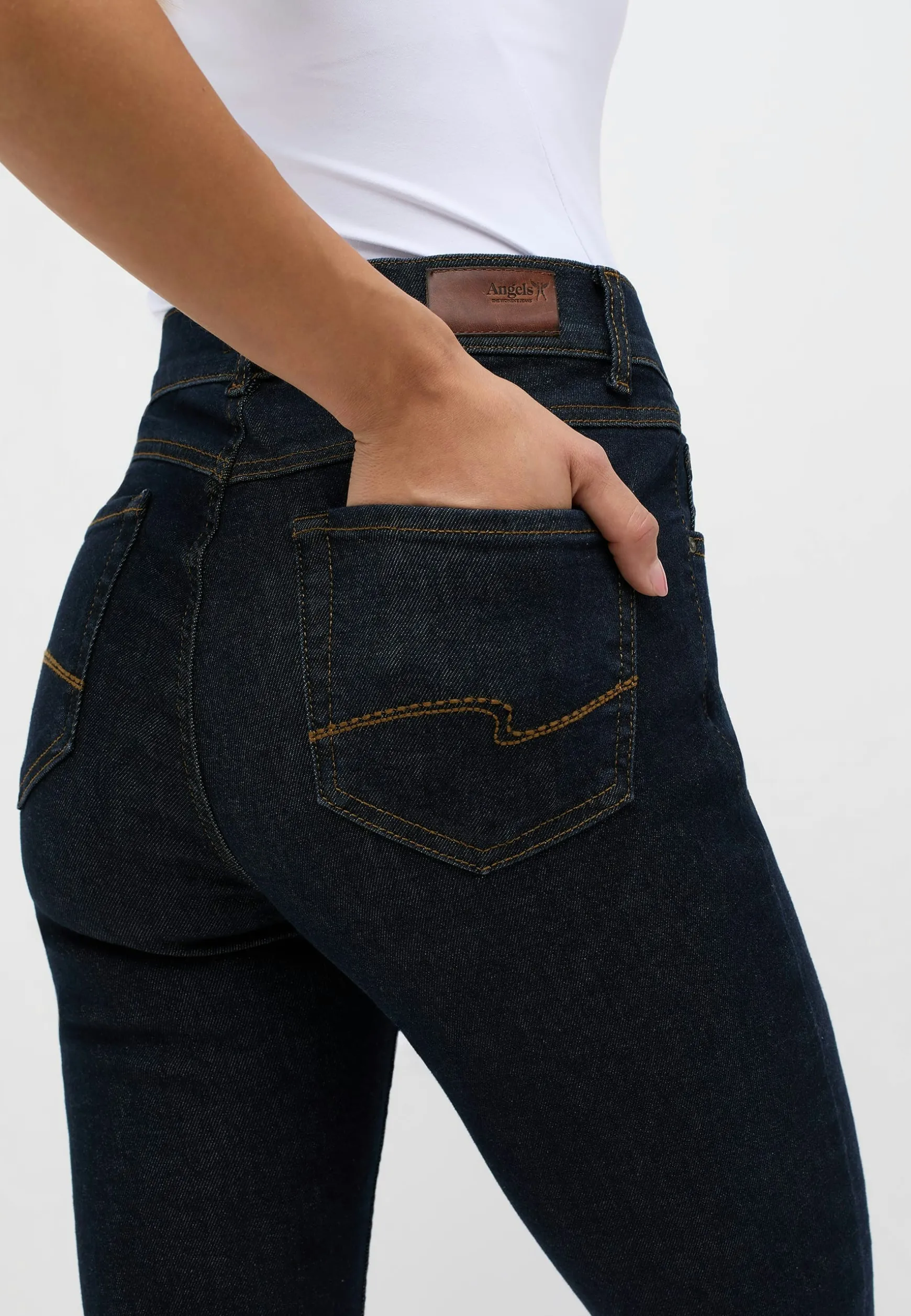 Jeans Skinny mit Used-Waschung