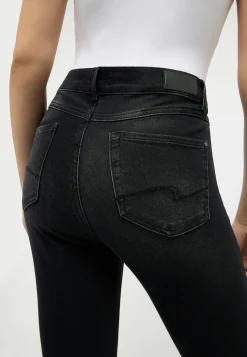Jeans Skinny mit Used-Waschung
