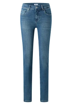 Jeans Skinny mit Used-Waschung