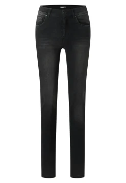 Jeans Skinny mit Used-Waschung