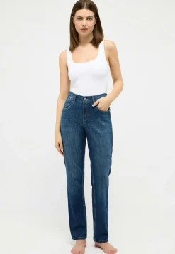 Jeans Straight im 5-Pocket-Design
