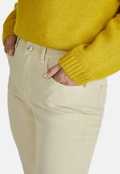 Jeans Tama Cropped mit teilelastischem Bund
