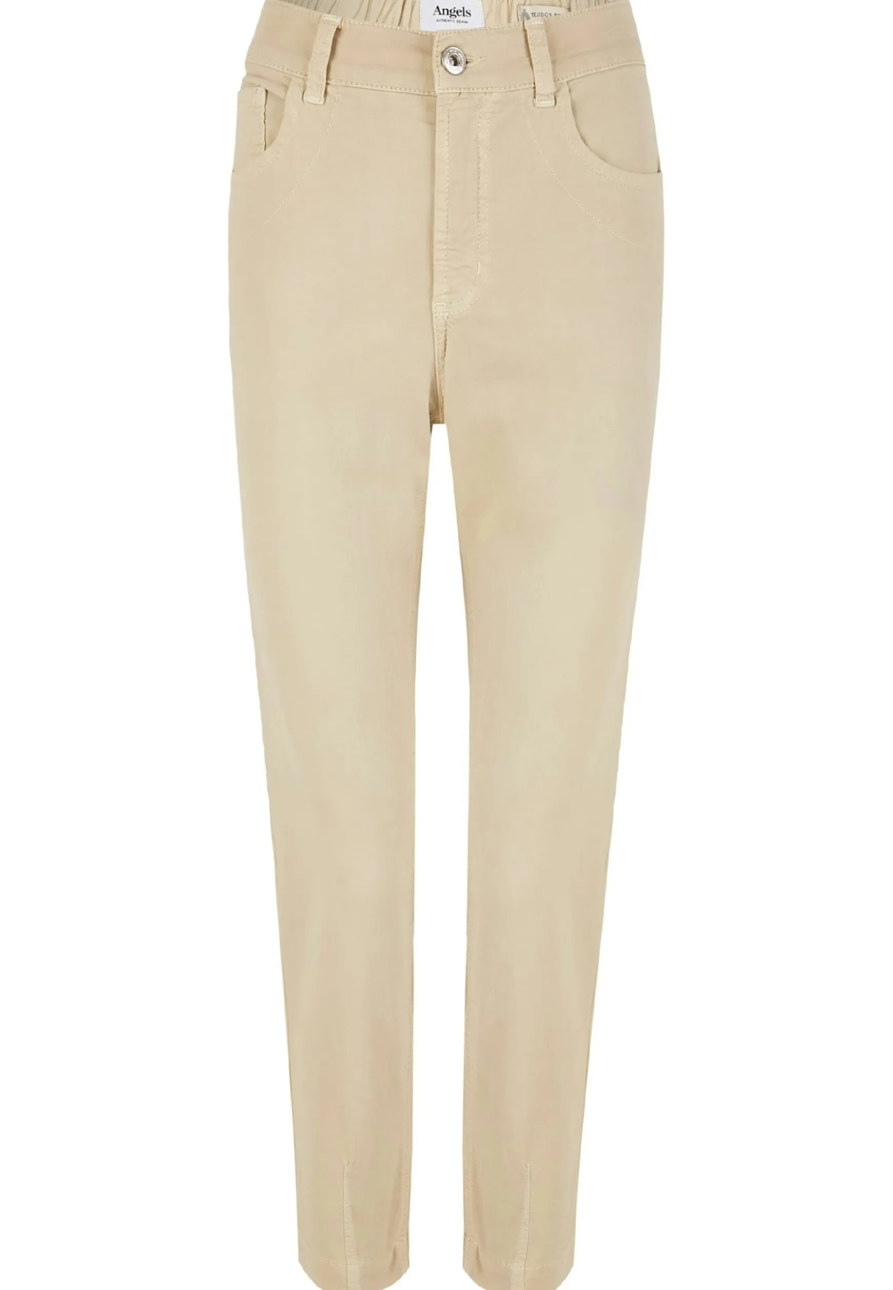 Jeans Tama Cropped mit teilelastischem Bund
