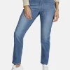 Jeans Tama mit teilelastischem Bund