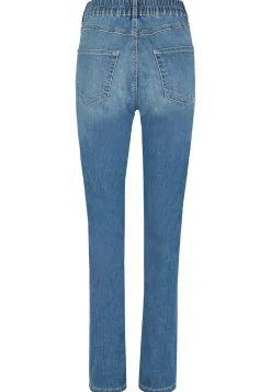 Jeans Tama mit teilelastischem Bund