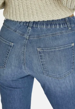 Jeans Tama mit teilelastischem Bund