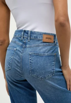 Jeans-Culotte Linn Fringe