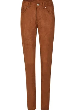 Lederimitathose Skinny in Uni-Design