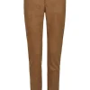 Lederimitathose Skinny Shape Seam mit Ziernu00c3u00a4hten
