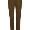 Lederimitathose Skinny Shape Seam mit Ziernu00c3u00a4hten
