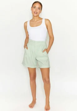 Shorts Mia mit gerafftem Bund