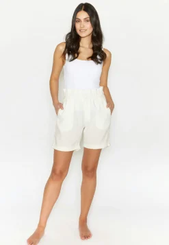 Shorts Mia mit gerafftem Bund