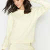 Sweater in unifarbenem Pastell