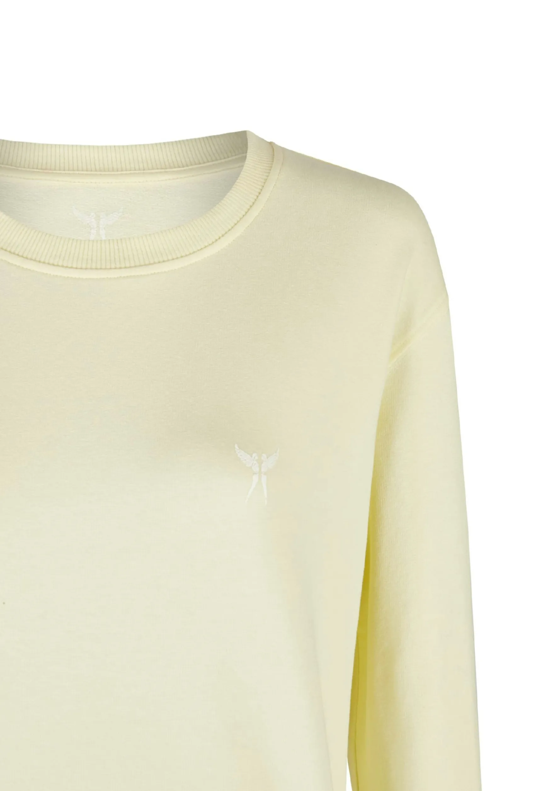 Sweater in unifarbenem Pastell