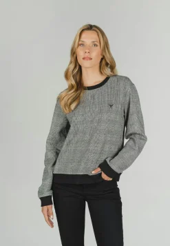 Sweater mit modischem Muster