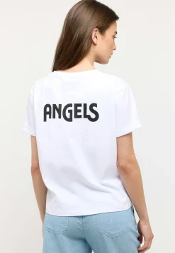 T-Shirt Angels Icon Print