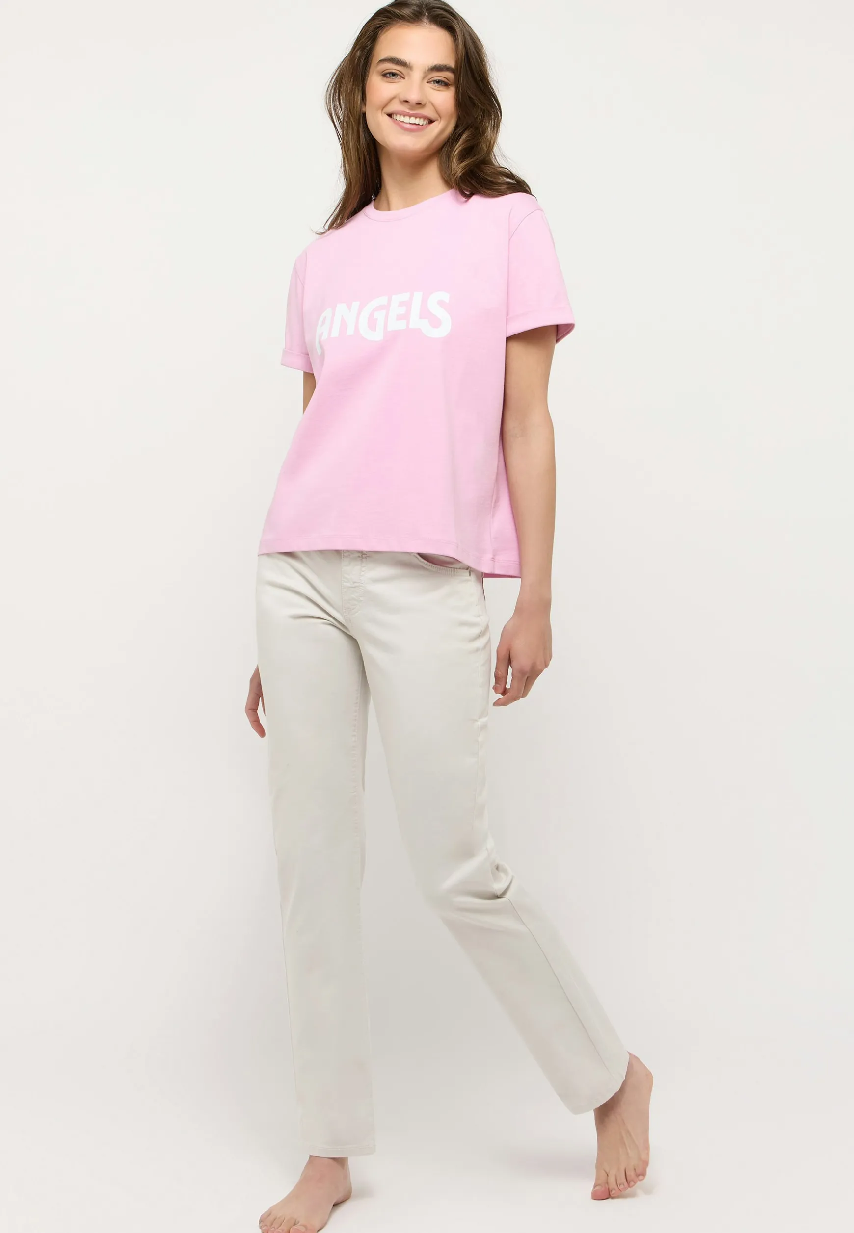 T-Shirt Angels Logo Print
