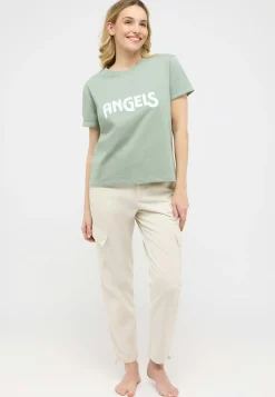 T-Shirt Angels Logo Print