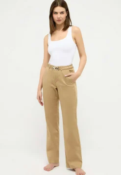 Unifarbene Hose Lara Belt