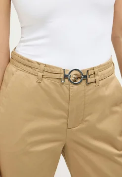 Unifarbene Hose Lara Belt