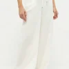 Unifarbene Hose New Wide Leg