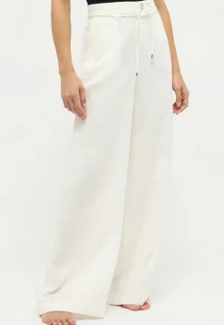Unifarbene Hose New Wide Leg