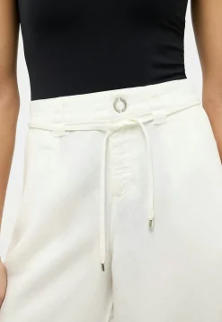 Unifarbene Hose New Wide Leg