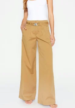 Weite Hose Detail Wide Leg